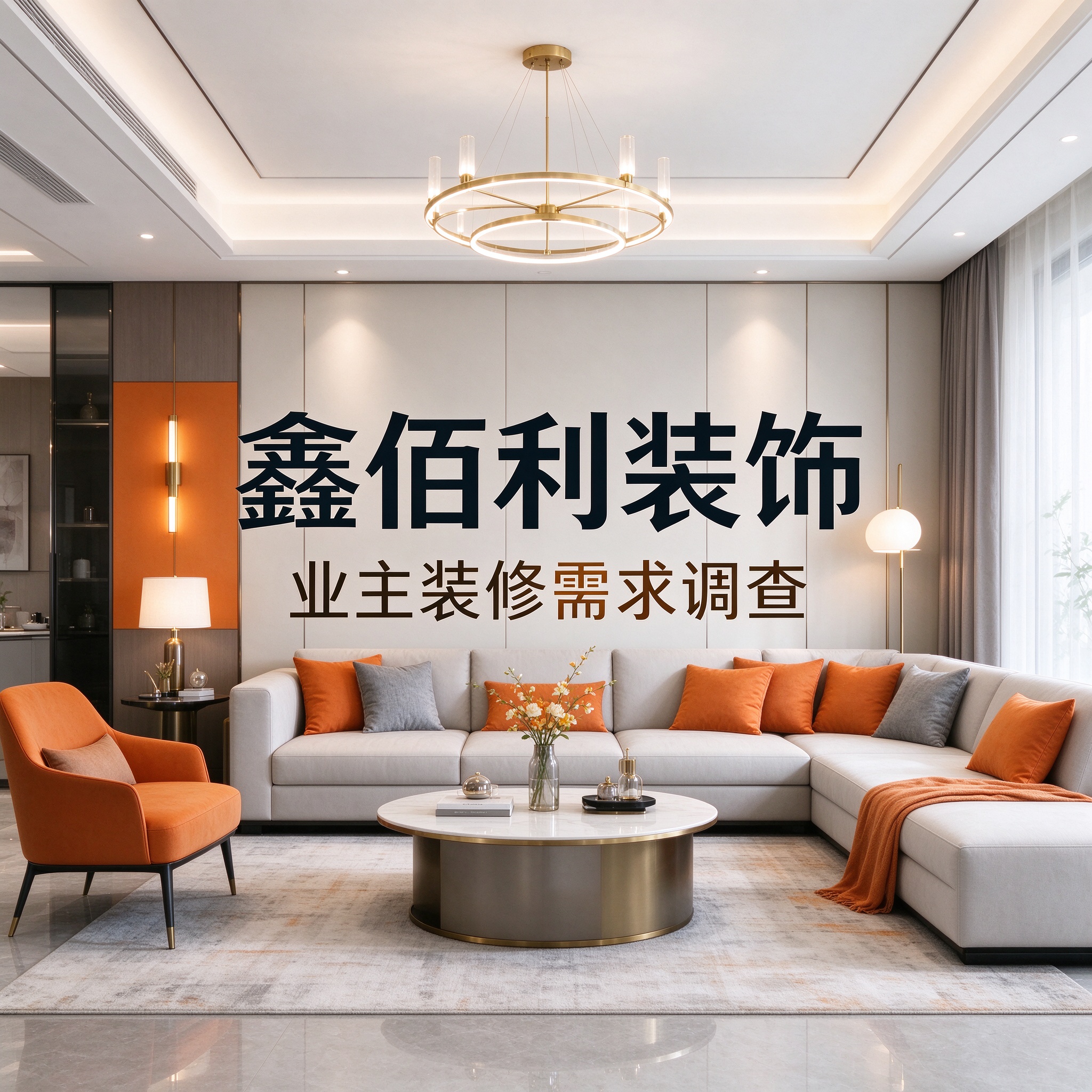 鑫佰利装饰 业主装修需求调查